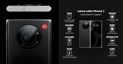 Leica Leitz Phone 1 – Smartphone Premium - 12 Go de RAM et de 256 Go